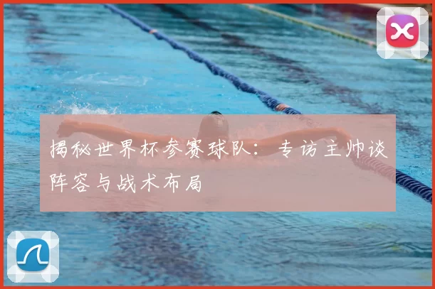 揭秘世界杯参赛球队：专访主帅谈阵容与战术布局